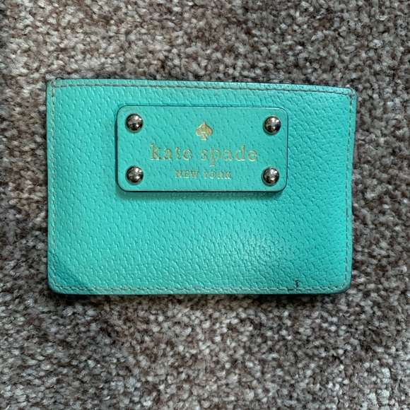 Tiffany blue Kate spade cars holder - Picture 1 of 2